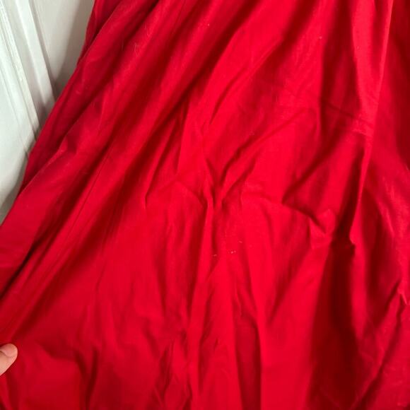 Reformation Buttercup Dress Strapless A-Line Tulle Skirt Red Size 8 - Picture 9 of 10